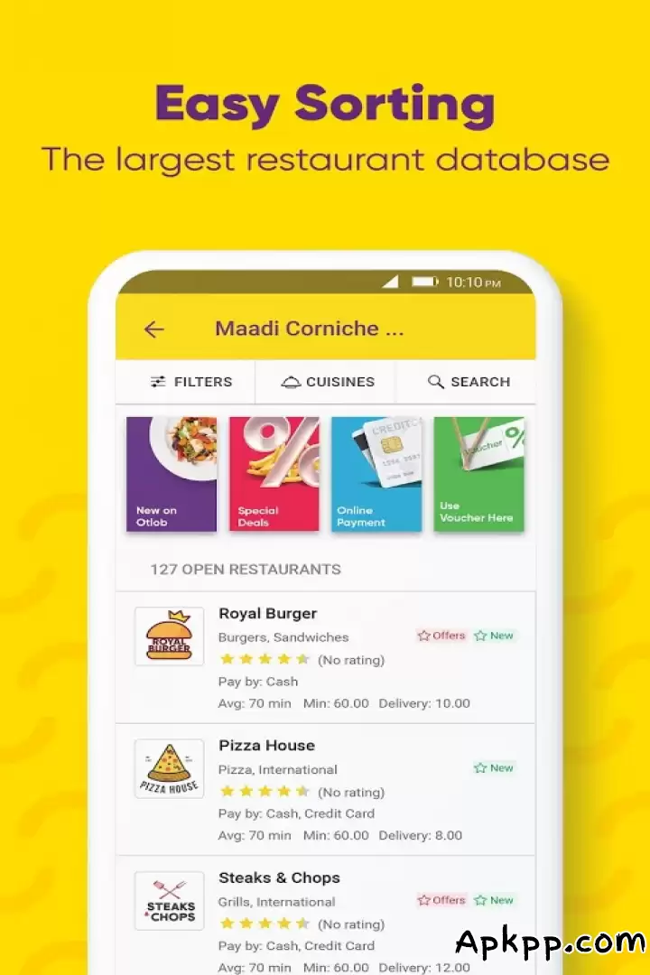 تحميل Otlob APK