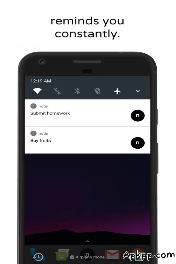 تحميل Notes In Notification APK