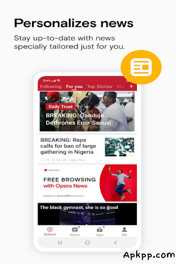 تحميل Opera News APK