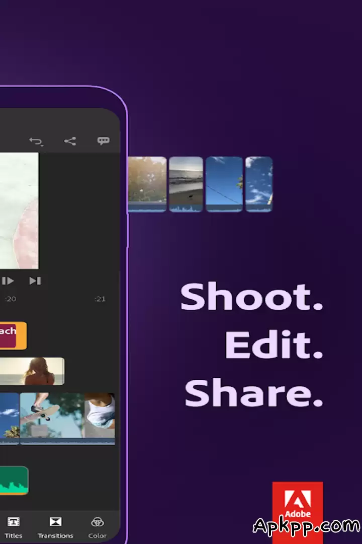 تحميل Adobe Premiere Rush APK