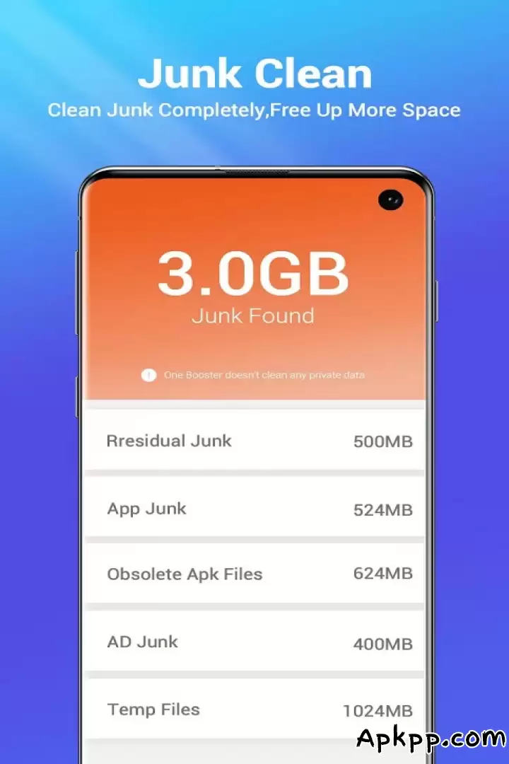 تحميل One Booster APK