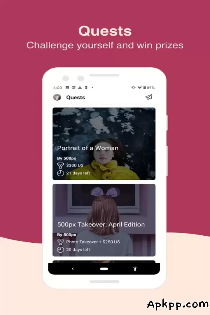 تحميل 500px APK