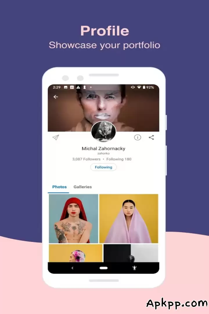 تحميل 500px APK