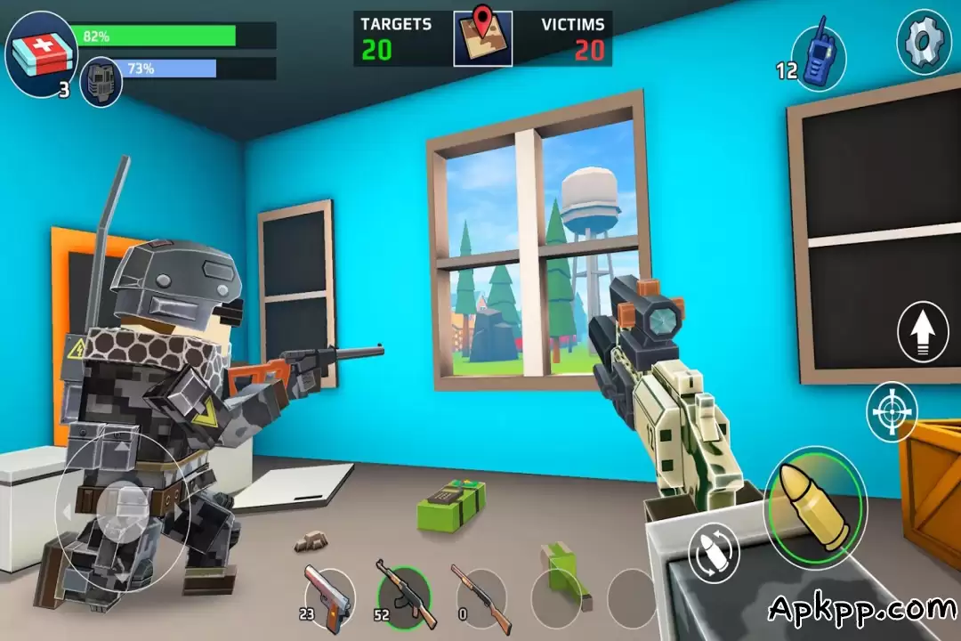تحميل Pixels Unkown Battle Ground APK