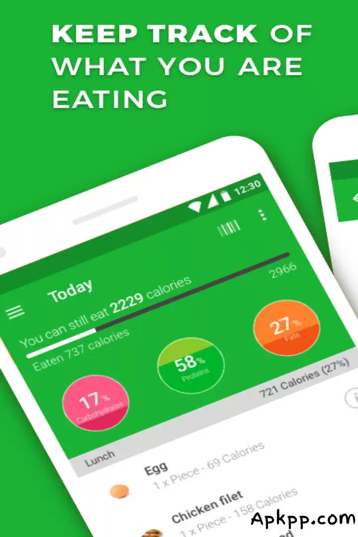 تحميل Calorie And Fat Counter APK